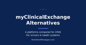 myClinicalExchange alternatives for nursing schools and health systems, 2026